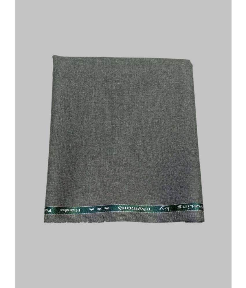 Raymond - Grey Polyester Blend Men's Unstitched Pant Piece ( Pack of 1 ) Raymond - Grey Polyester Blend Men's Unstitched Pant Piece ( Pack of 1 )