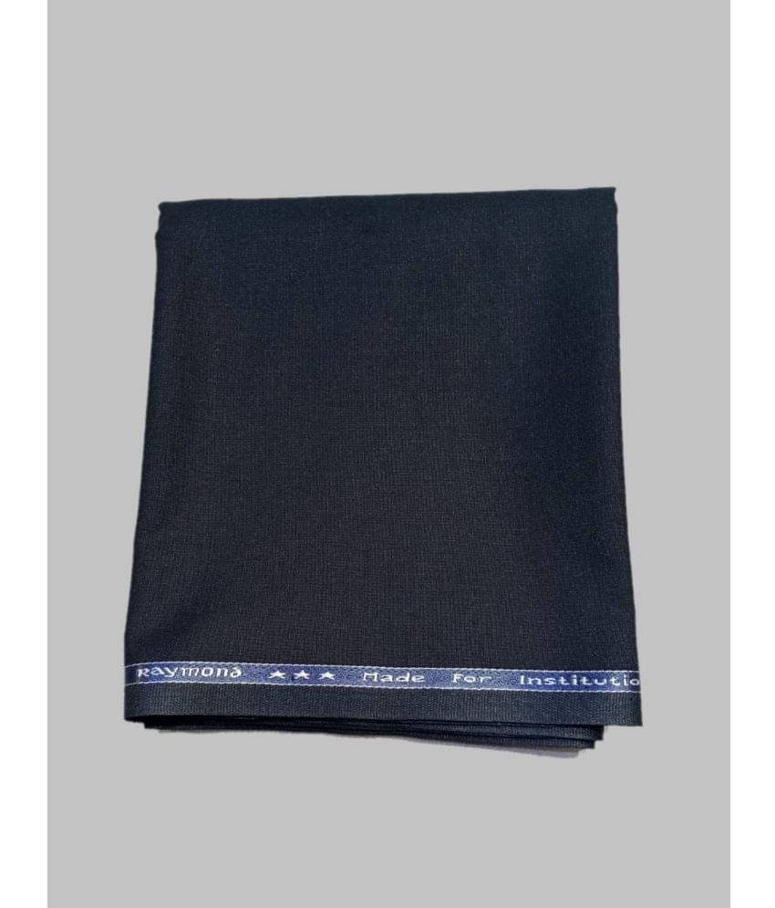     			Raymond - Navy Blue Polyester Blend Men's Unstitched Pant Piece ( Pack of 1 )