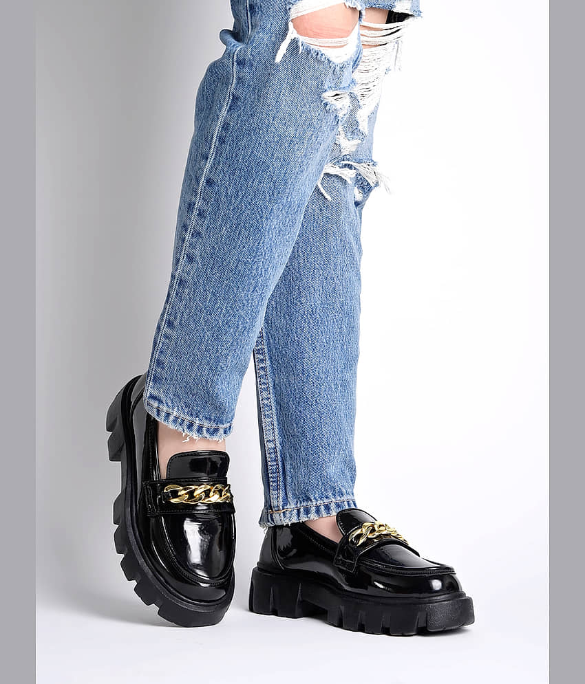 Shoetopia - Black Women's Loafers - Casual Shoes | Buy online on ZillyBuy