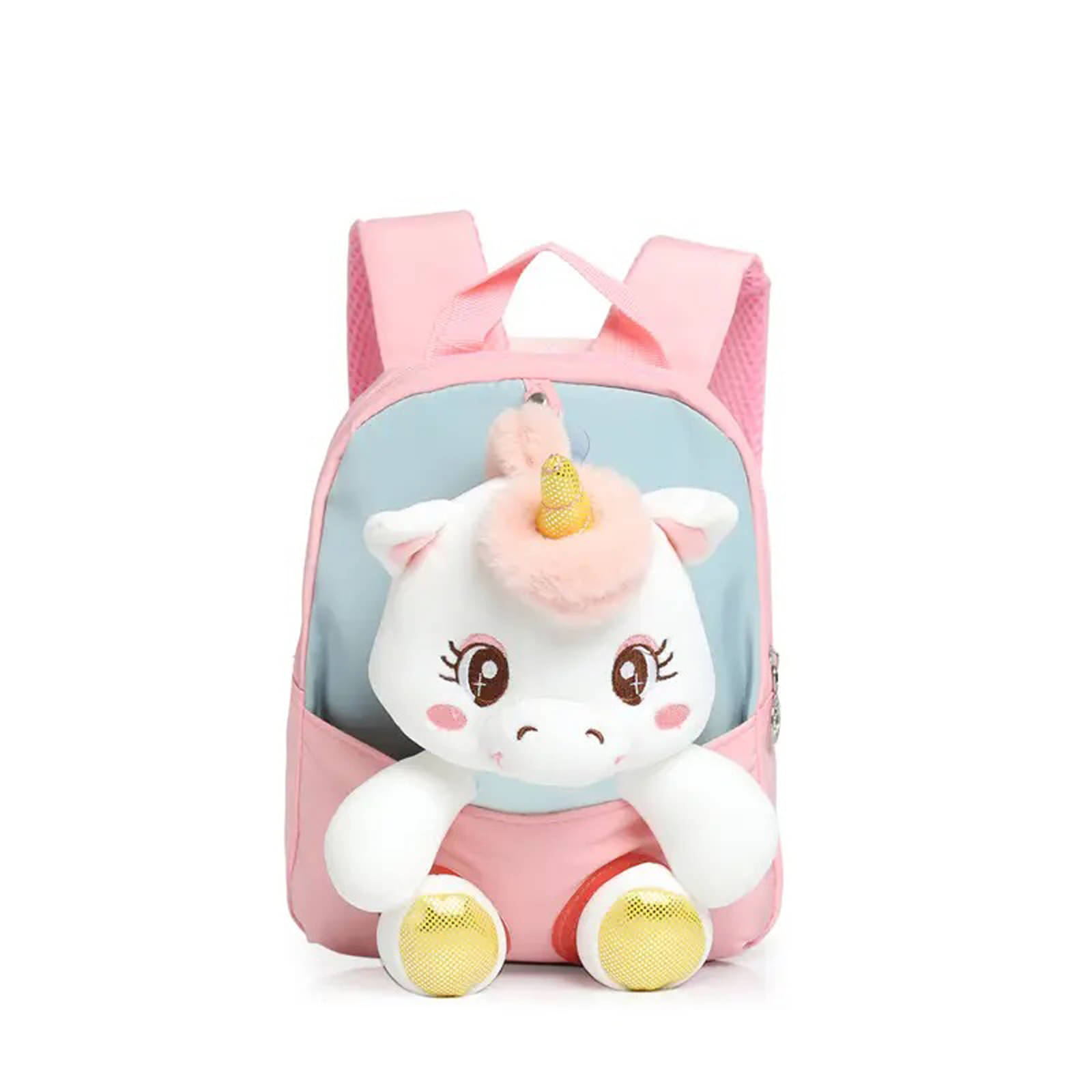     			SmilyKiddos 8 Ltrs Pink Polyester College Bag