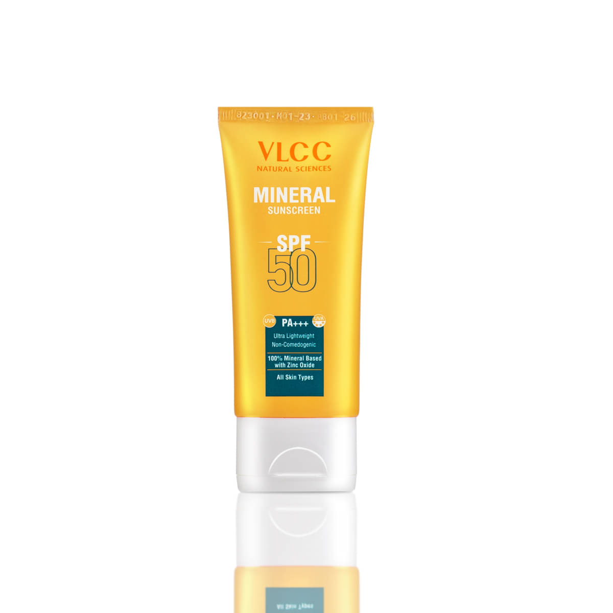     			Vlcc Mineral Sunscreen Spf 50 Pa+++ Ultra Lightweight Non,Comedogenic , 50G