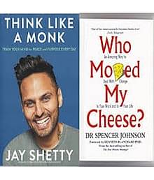 Think Like a Monk + Who Moved My Cheese? (Combo Pack)