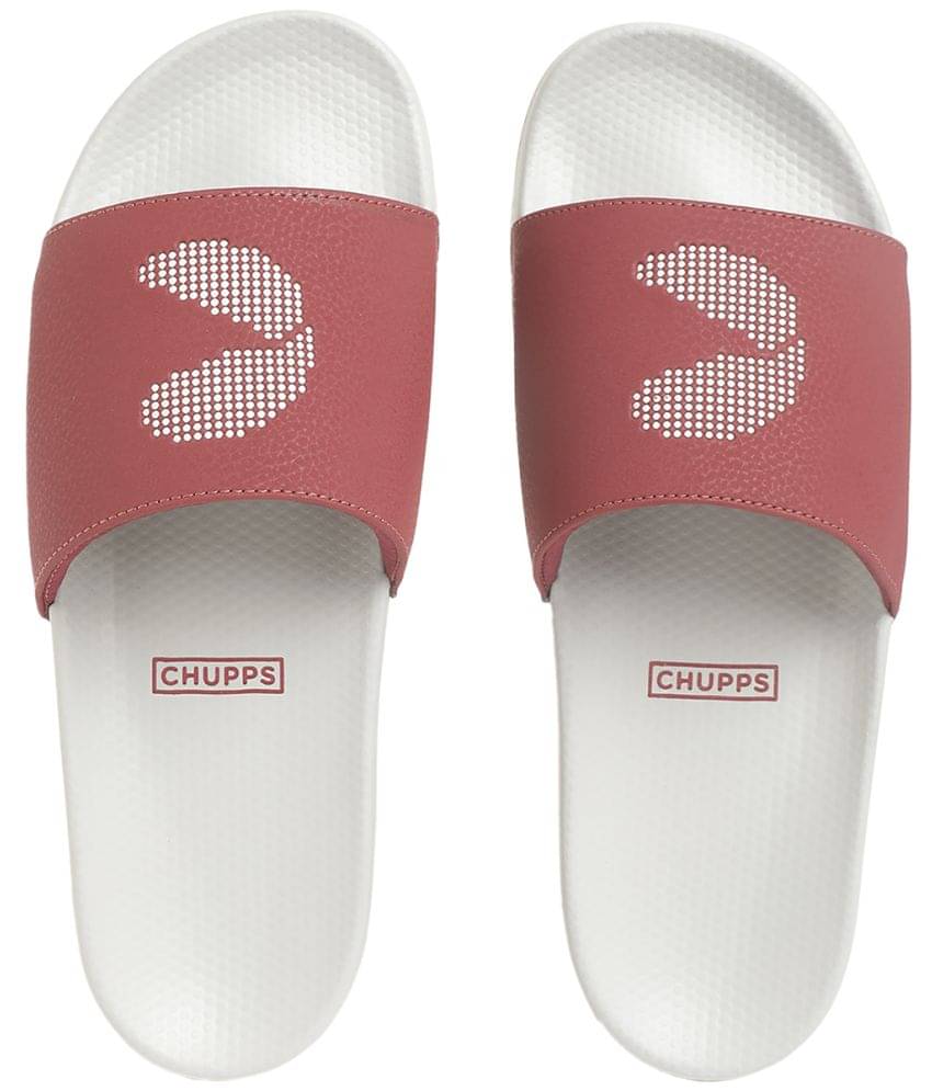     			CHUPPS - Maroon Men's Slide Flip Flop