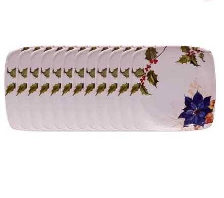     			Carnival 12 Pcs Melamine Multi Color Full Plate