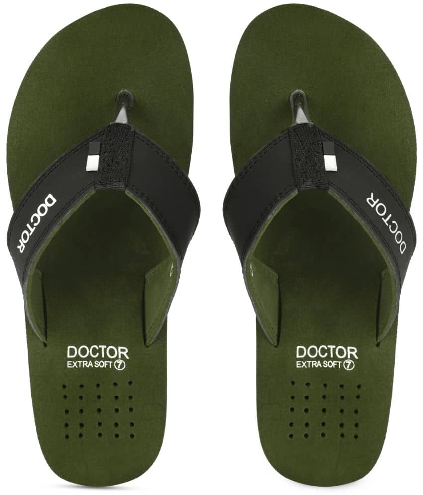 DOCTOR EXTRA SOFT - Green Men's Daily Slipper