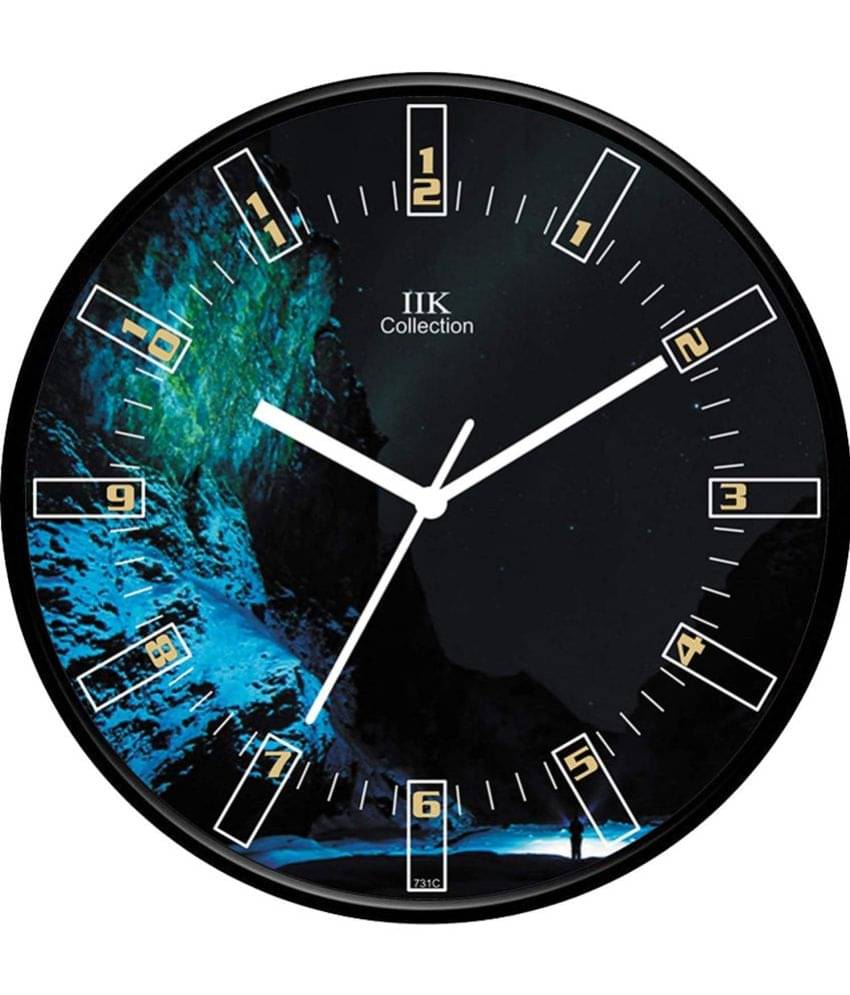     			IIK COLLECTION - Circular Analog Wall Clock
