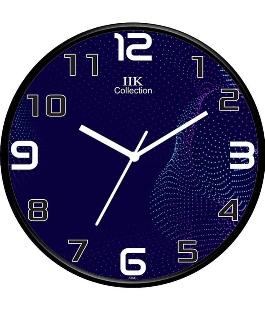 IIK COLLECTION - Circular Analog Wall Clock