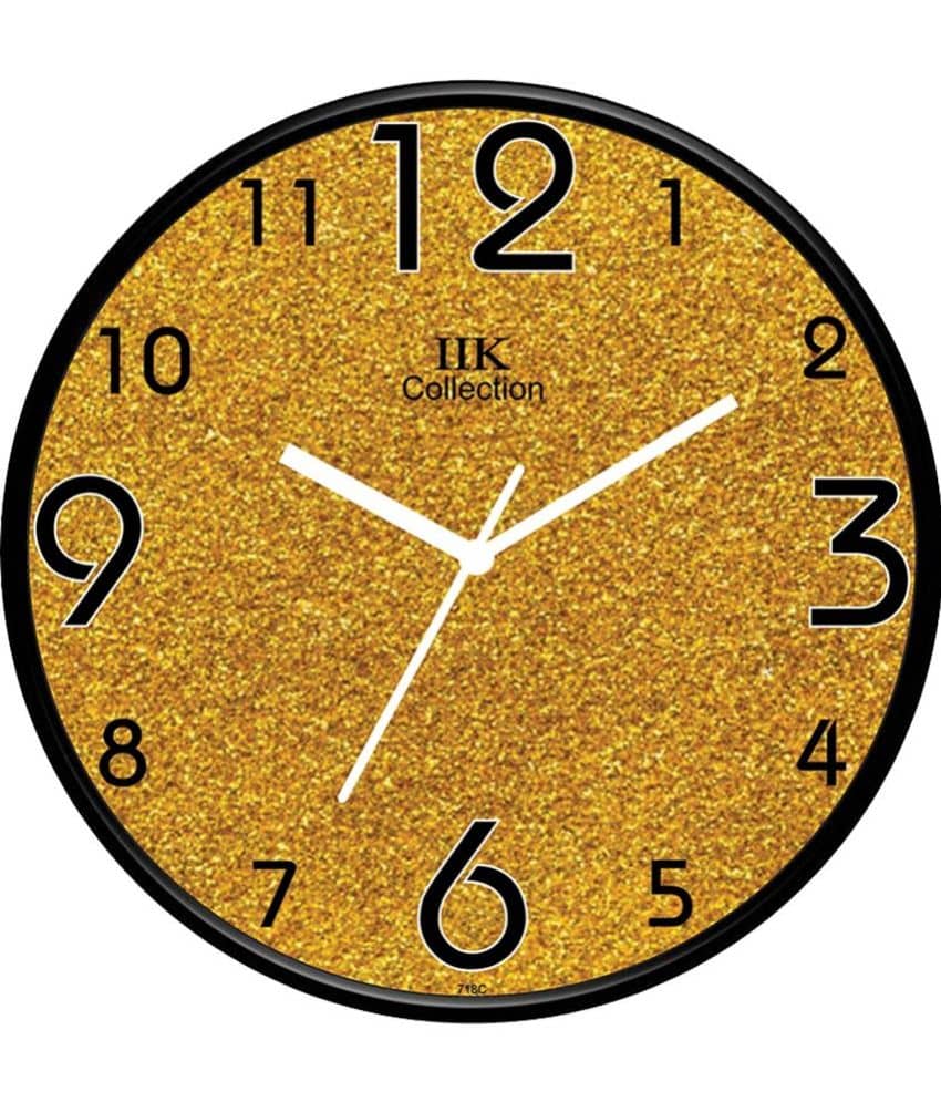 IIK COLLECTION - Circular Analog Wall Clock