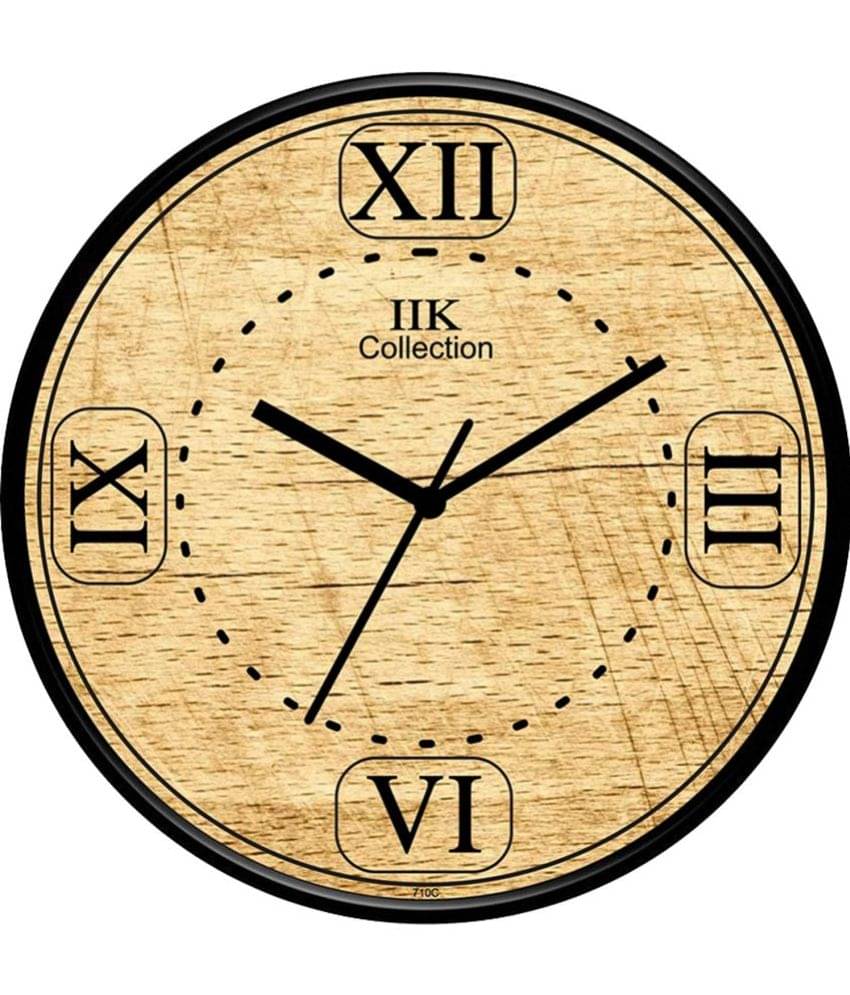     			IIK COLLECTION - Circular Analog Wall Clock