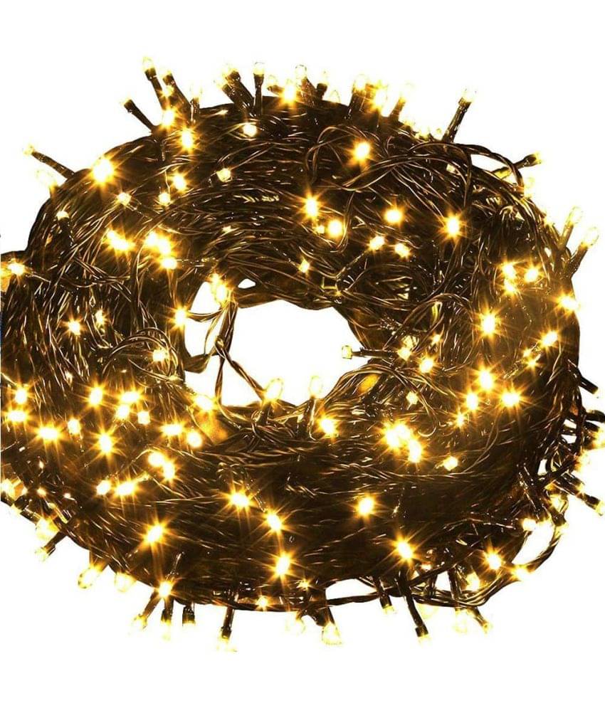 MIRADH - Yellow 10Mtr String Light ( Pack of 1 ) MIRADH - Yellow 10Mtr String Light ( Pack of 1 )