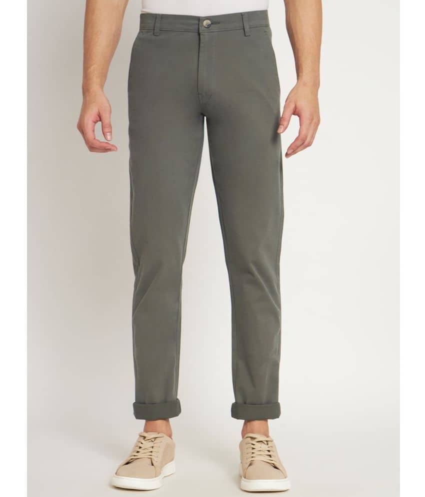 RAGZO Grey Slim Chinos ( Pack of 1 ) - Trousers | Buy online on ZillyBuy