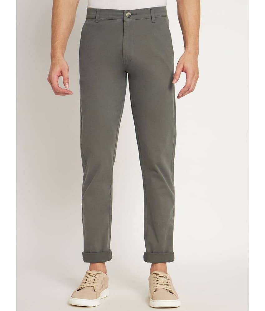 RAGZO Grey Slim Chinos ( Pack of 1 ) - Trousers | Buy online on ZillyBuy