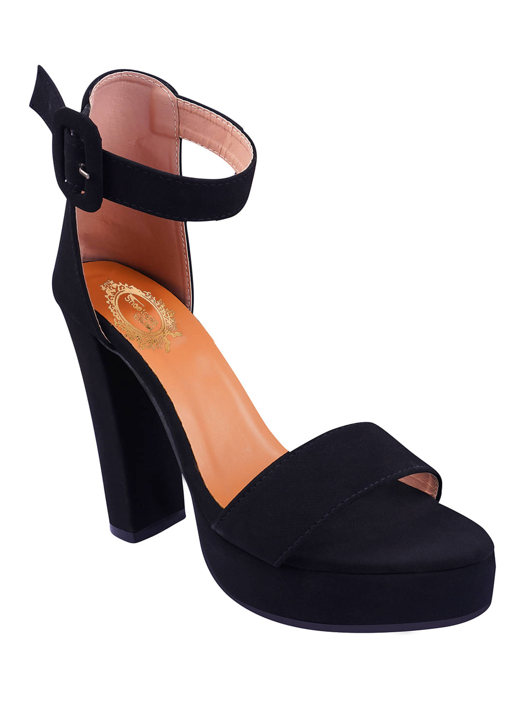     			Shoetopia - Black Women's Sandal Heels