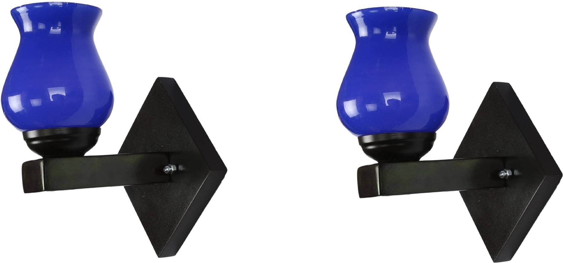 Somil - Blue Wallchiere ( Pack of 2 ) Somil - Blue Wallchiere ( Pack of 2 )