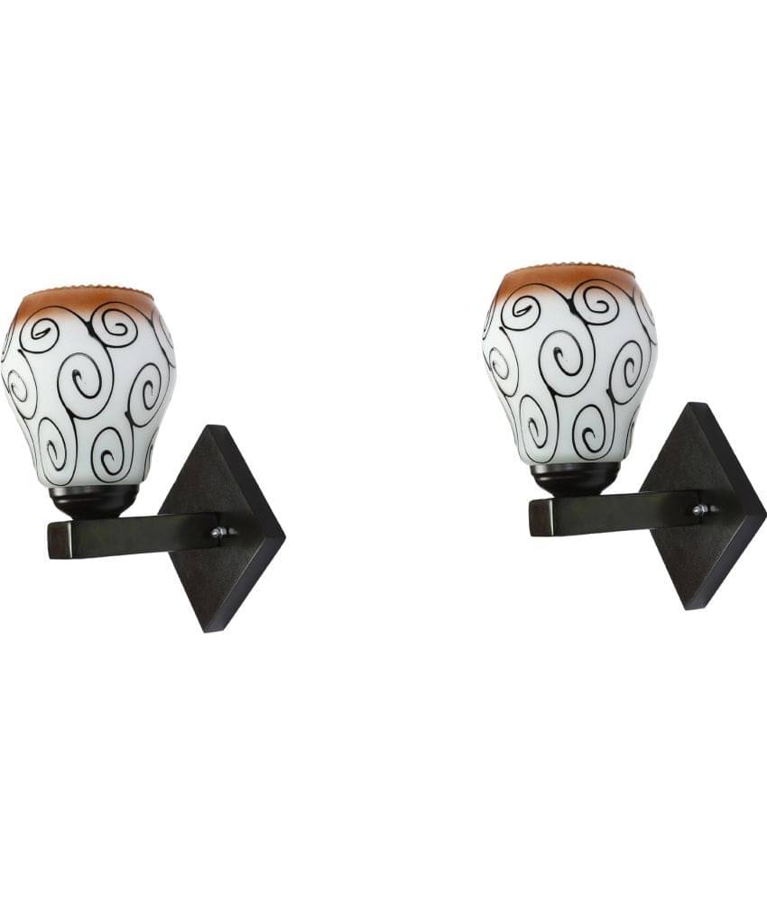     			Somil - Brown Wallchiere ( Pack of 2 )