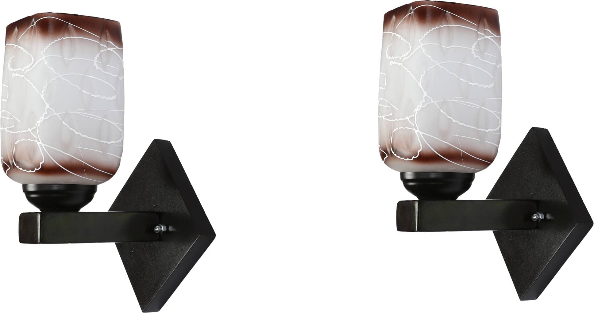     			Somil - Brown Wallchiere ( Pack of 2 )