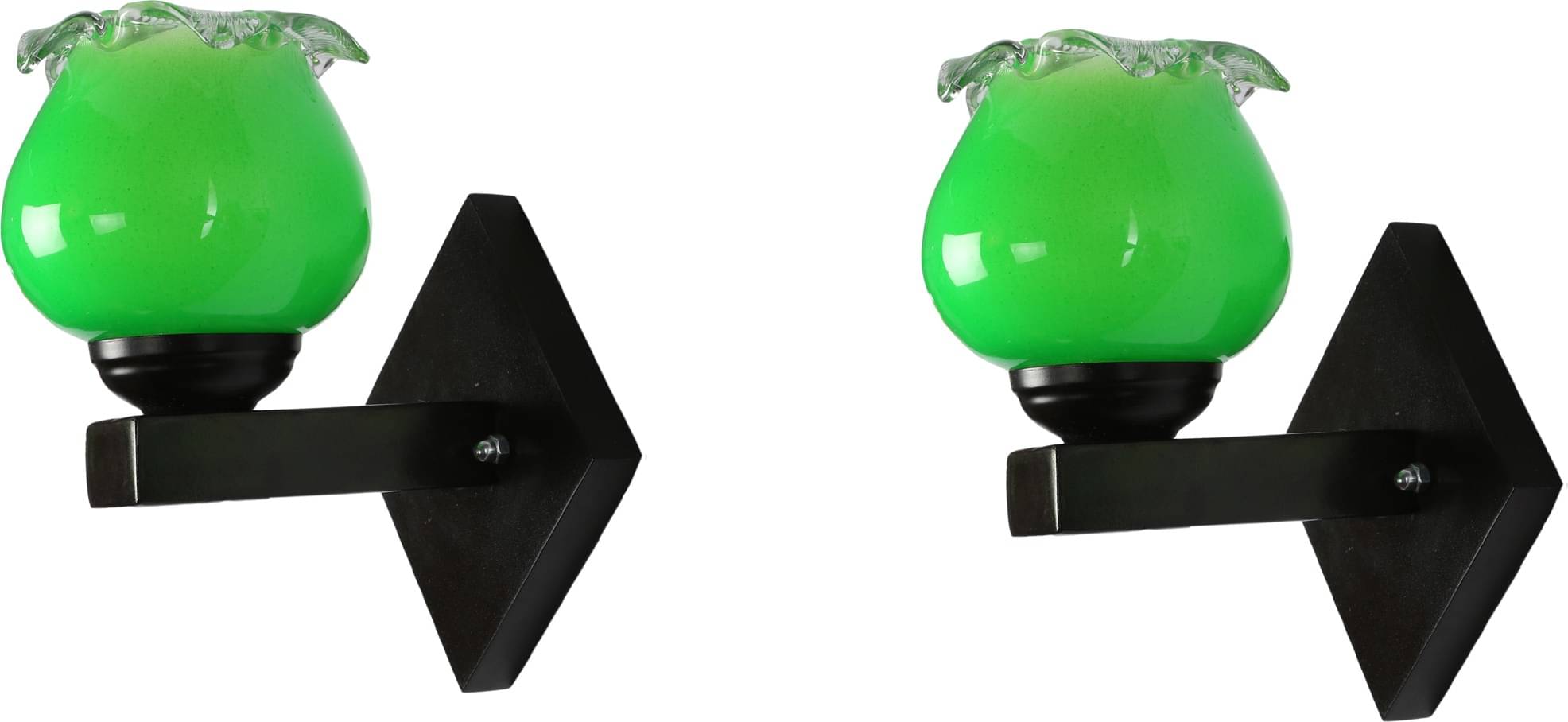     			Somil - Green Wallchiere ( Pack of 2 )