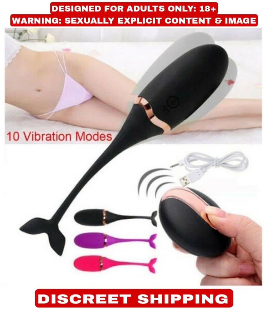 10 Speed Vibrating Fish Shaped Egg With Wireless Remote Control And USB Charging Sex Toy For Women By Naughty World