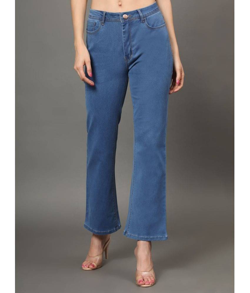     			AngelFab - Blue Denim Bootcut Women's Jeans ( Pack of 1 )