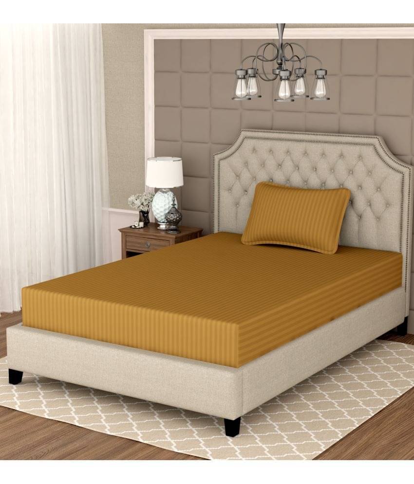     			Apala Microfiber Single Bedsheet ( Beige )