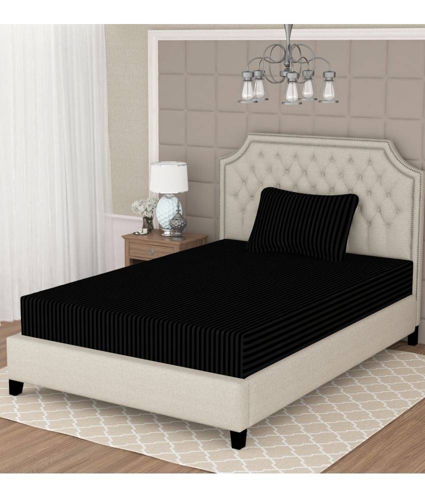 Apala Microfiber Single Bedsheet ( Black ) Apala Microfiber Single Bedsheet ( Black )