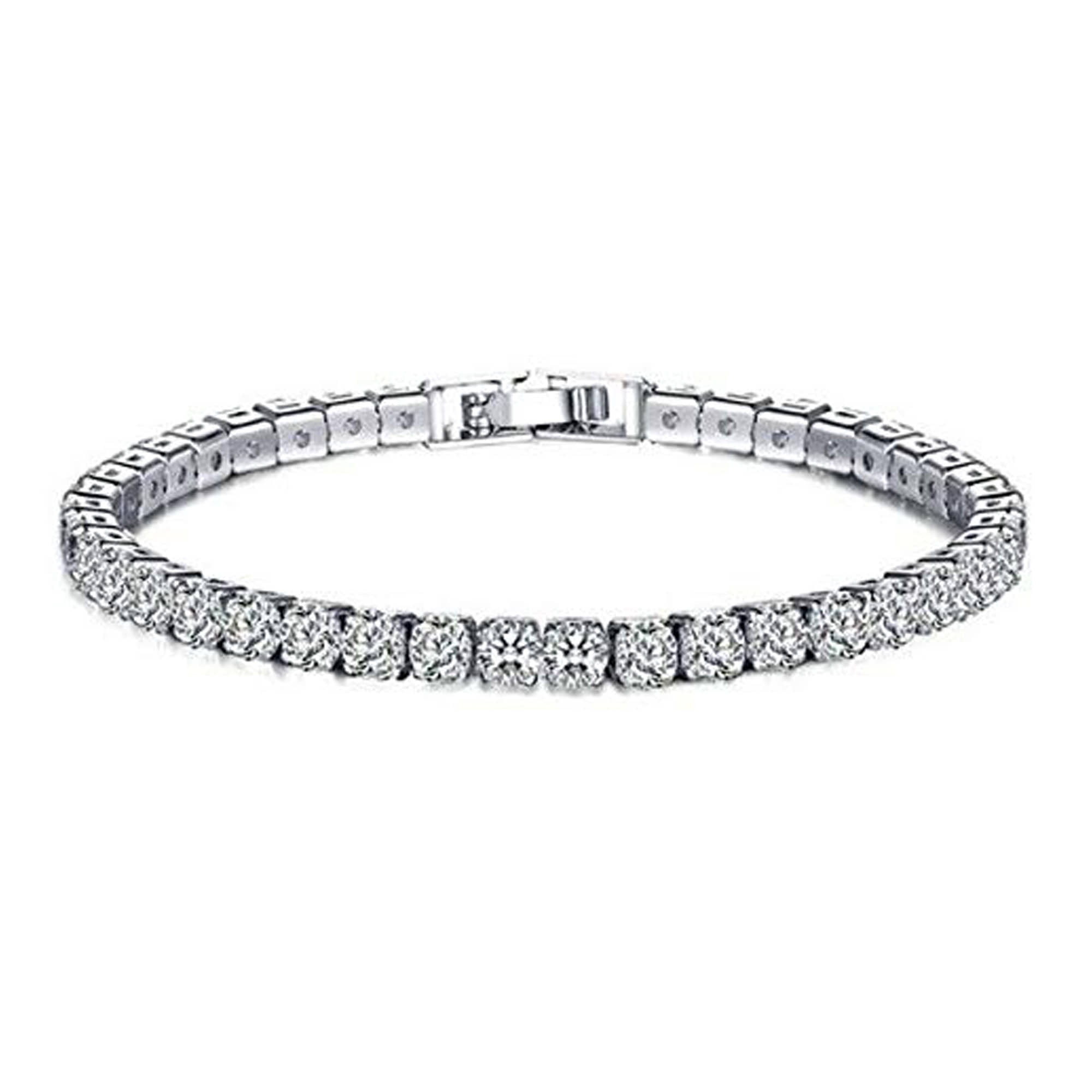 FASHION FRILL - Silver Bracelet ( Pack of 1 ) - Bangles & Bracelets | Buy online on ZillyBuy