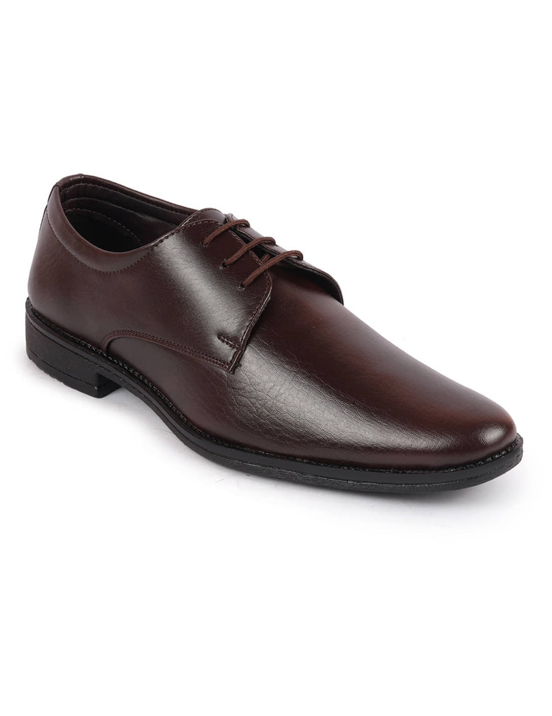 Fausto - Brown Men's Derby Formal Shoes Fausto - Brown Men's Derby Formal Shoes