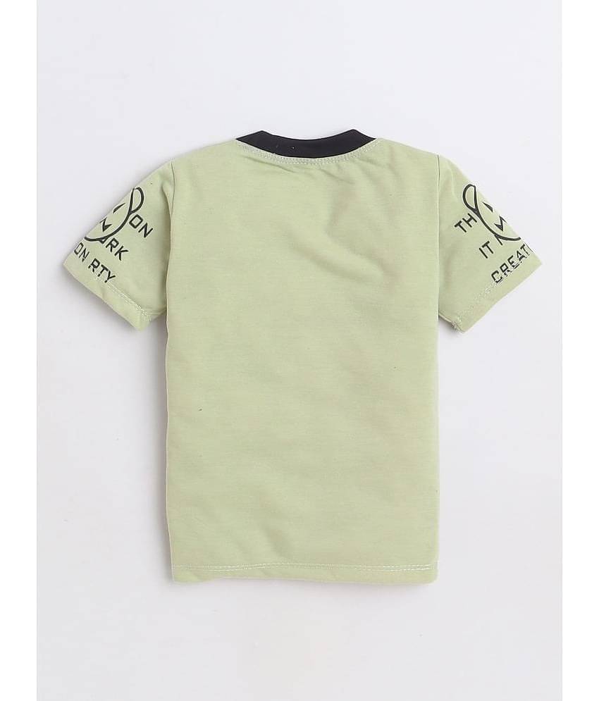 Fourfolds Pack of 3 Boys Cotton T-Shirt & Shorts Set ( Pink )