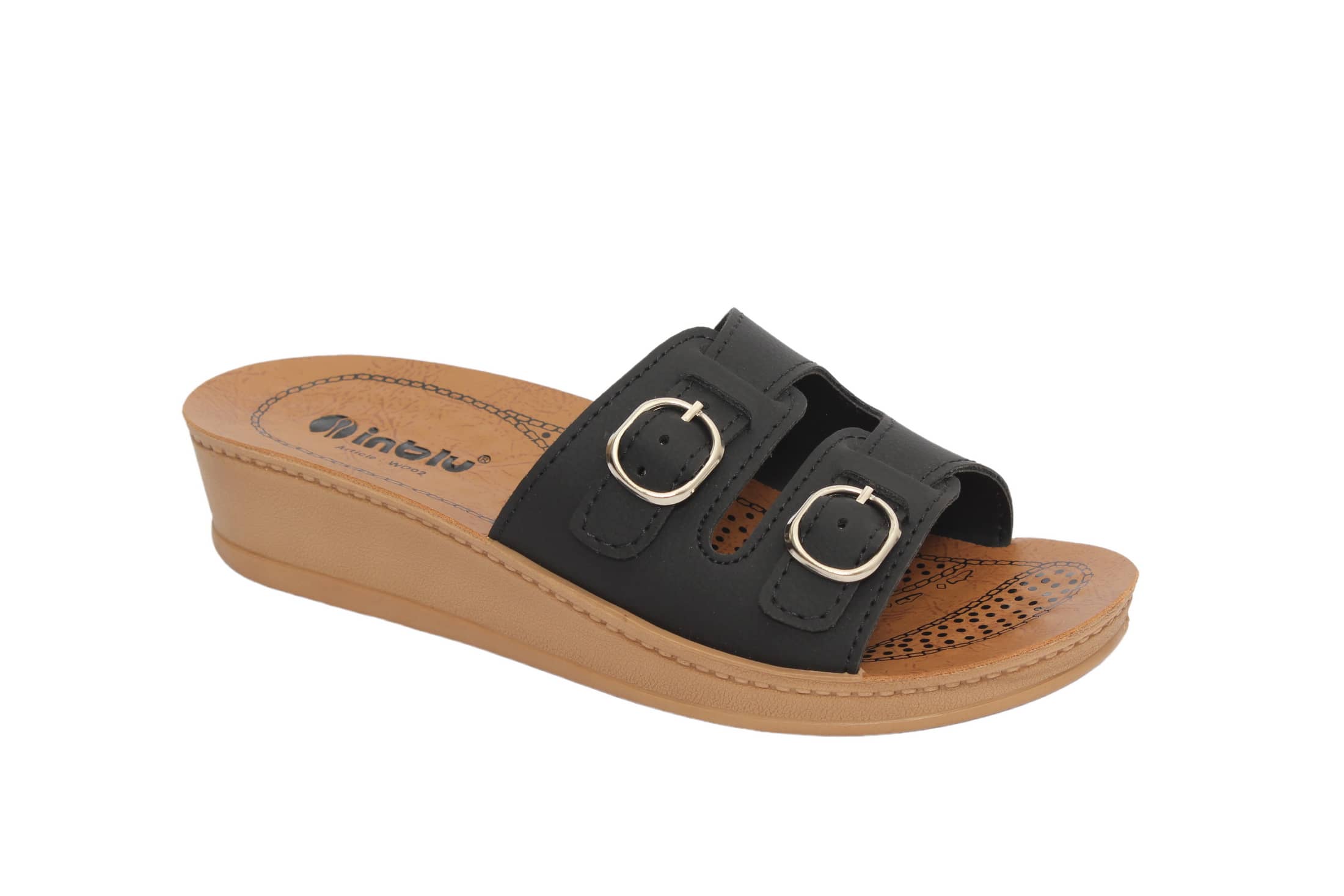Inblu - Black Women's Slip On Heels - Heels | Buy online on ZillyBuy