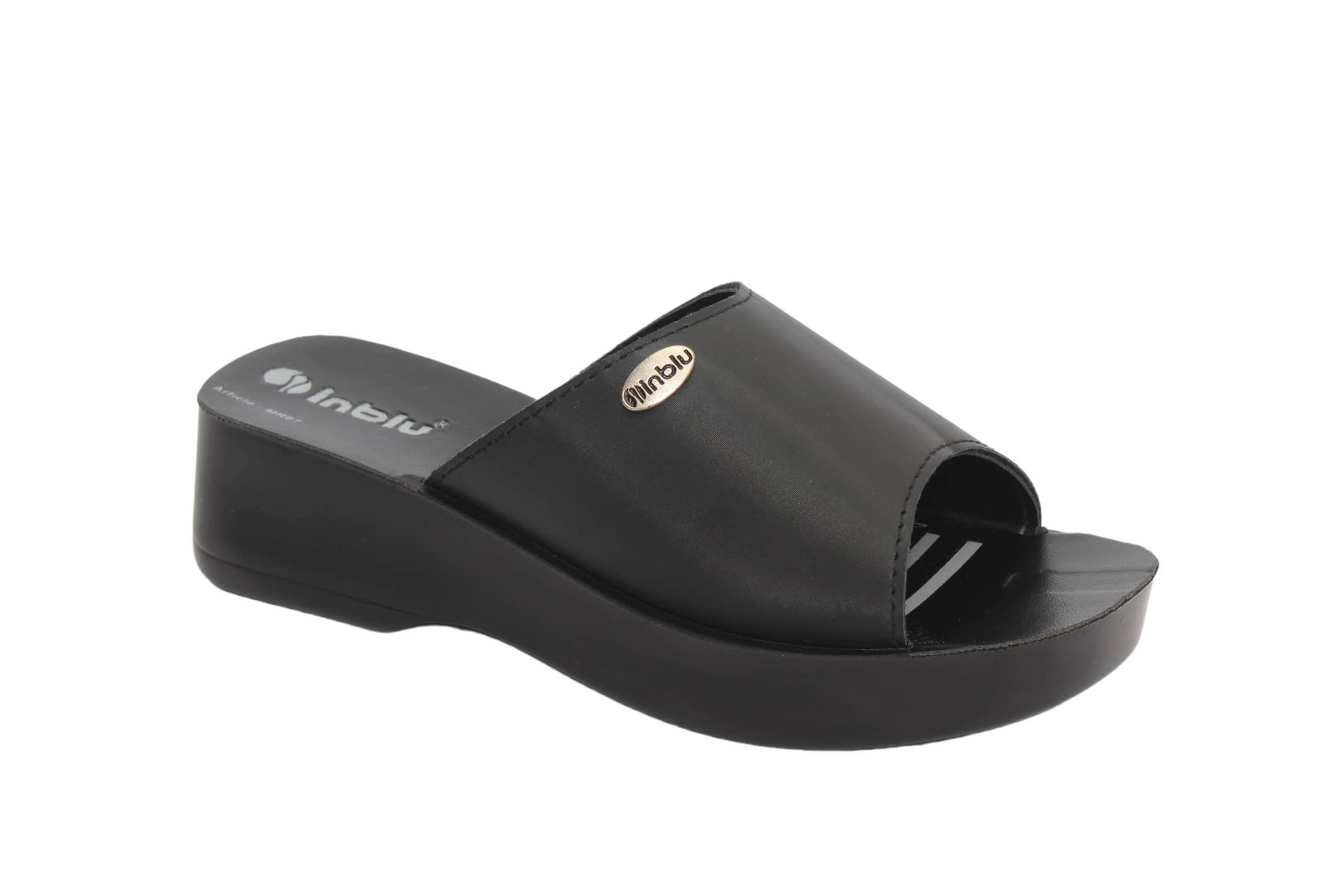 Inblu - Black Women's Slip On Heels - Heels | Buy online on ZillyBuy