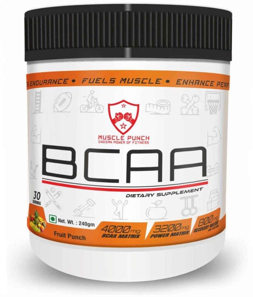 Muscle Punch Muscle Punch | BCAA Intraworkout | 30 Servings 240 gm Muscle Punch Muscle Punch | BCAA Intraworkout | 30 Servings 240 gm