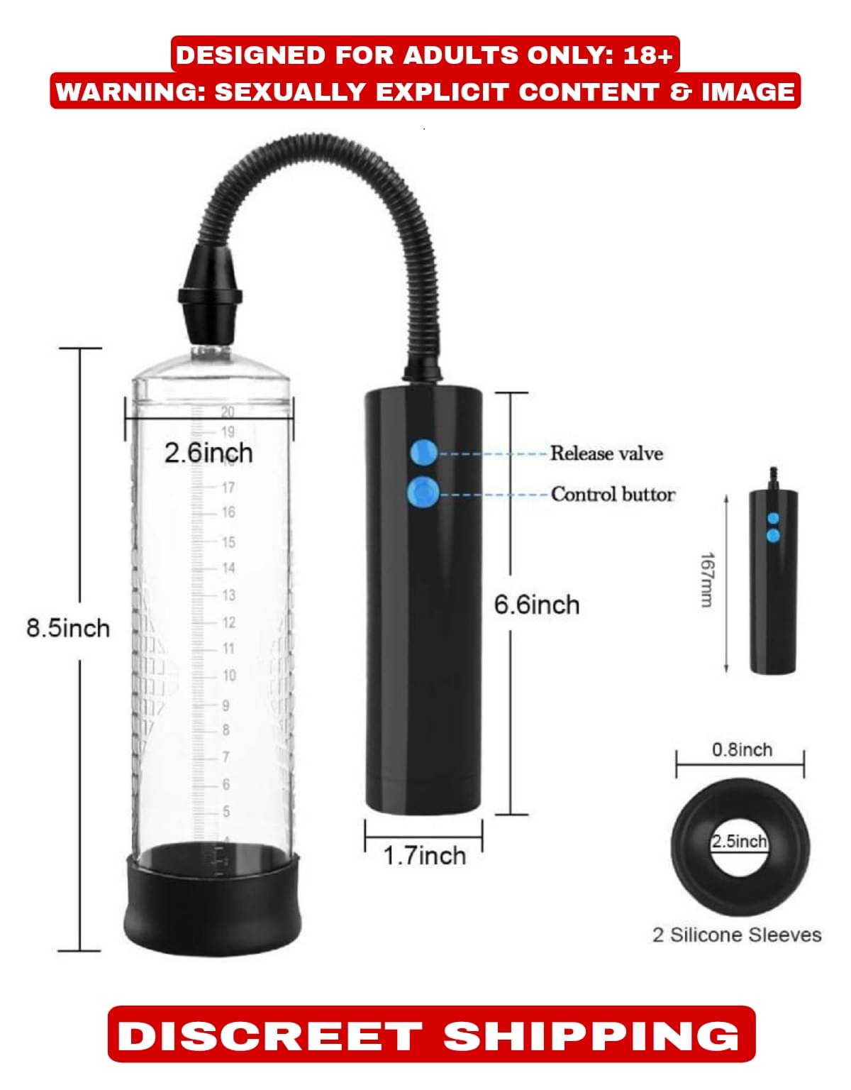 PREMIUM QUALITY CHARGEABLE AUTOMATIC FULL POWER PENIS ENLARGEMENT PUMP FOR MEN BY NAUGHTY WORLD PREMIUM QUALITY CHARGEABLE AUTOMATIC FULL POWER PENIS ENLARGEMENT PUMP FOR MEN BY NAUGHTY WORLD