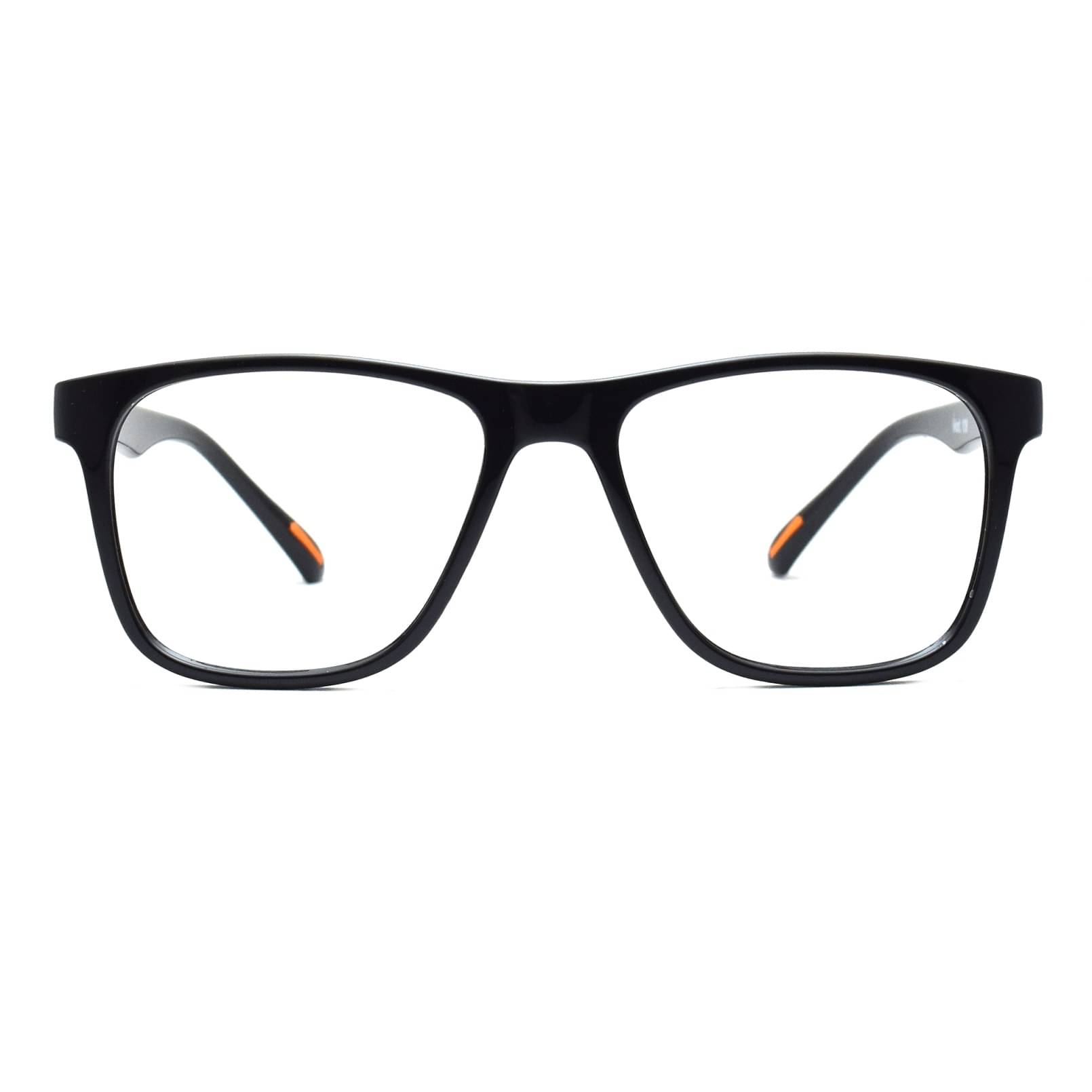     			Peter Jones - Black Square Eyeglass Frame ( Pack of 1 )