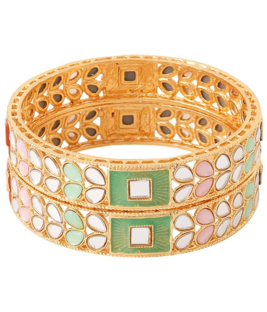 VIRAASI - Gold Bangle ( Pack of 1 ) - Bangles & Bracelets | Buy online on ZillyBuy