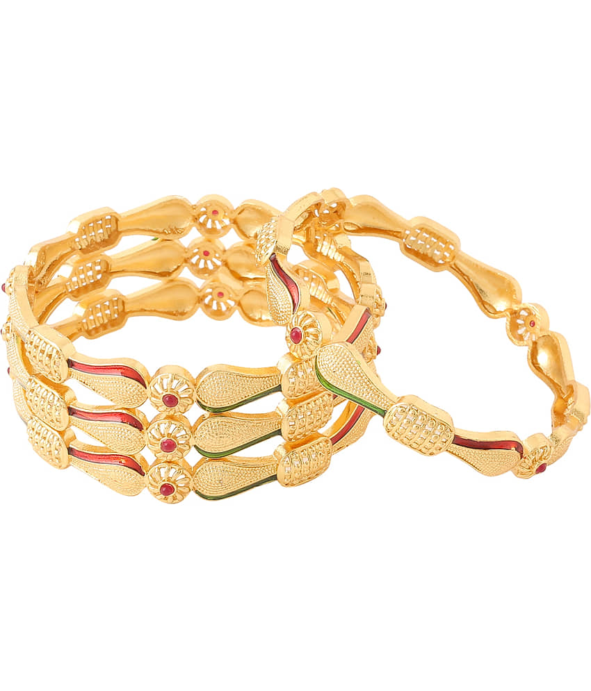 VIRAASI - Gold Bangle ( Pack of 1 ) - Bangles & Bracelets | Buy online on ZillyBuy