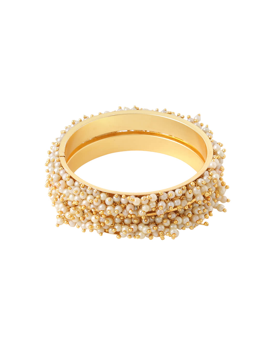 VIRAASI - Gold Bangle Set ( Pack of 1 ) - Bangles & Bracelets | Buy online on ZillyBuy