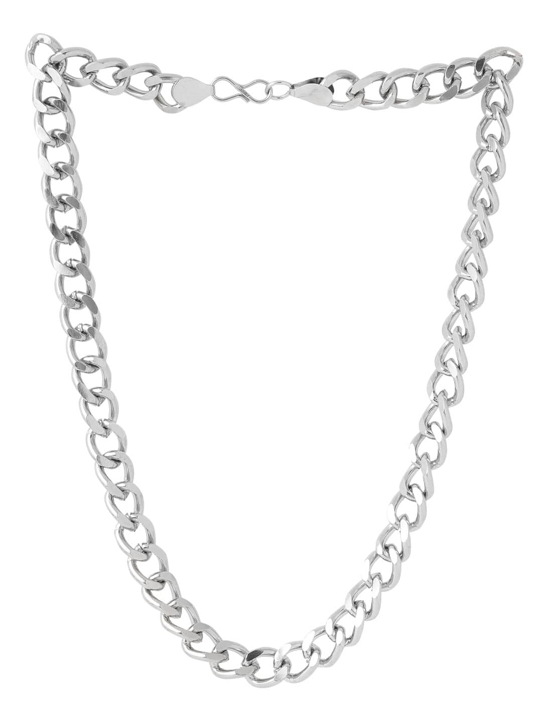 VIRAASI - Silver Plated Brass Chain ( Pack of 1 )