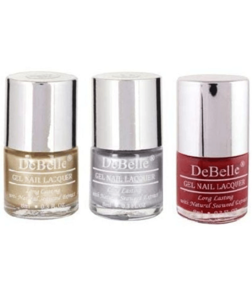     			DeBelle Multi Glossy Nail Polish 24 ( Pack of 3 )