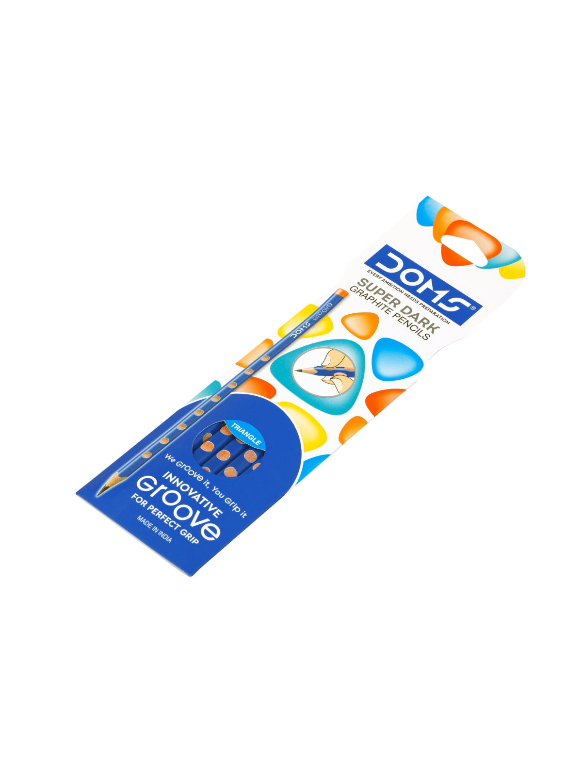 Doms Groove Pencil 5 Pcs ( Pack Of 10 ) - Stationery | Buy online on ZillyBuy