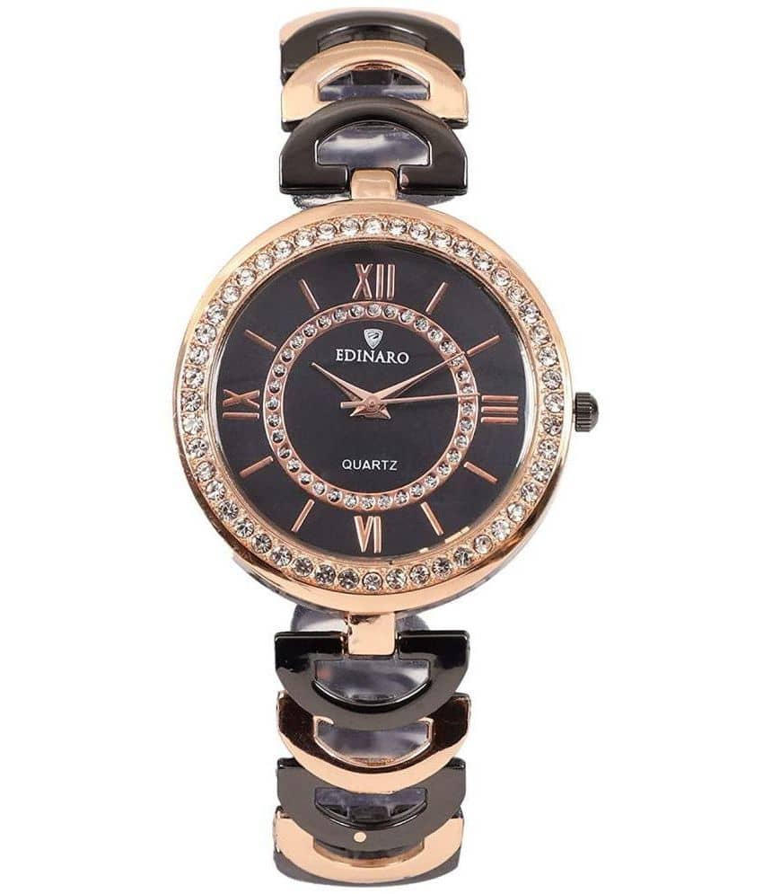 EDINARO - Multicolor Stainless Steel Analog Womens Watch