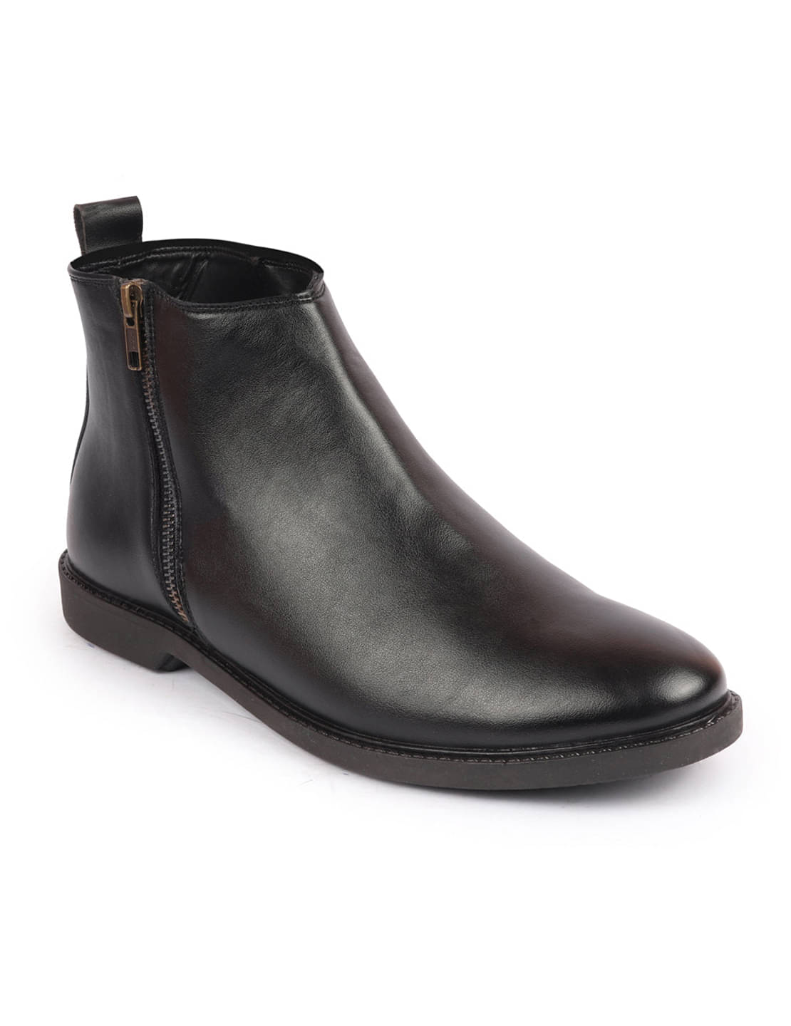     			Fausto - Black Men's Casual Boots