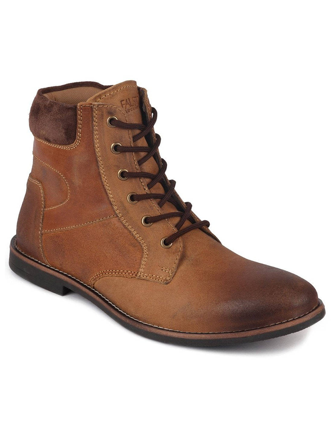     			Fausto - Tan Men's Casual Boots