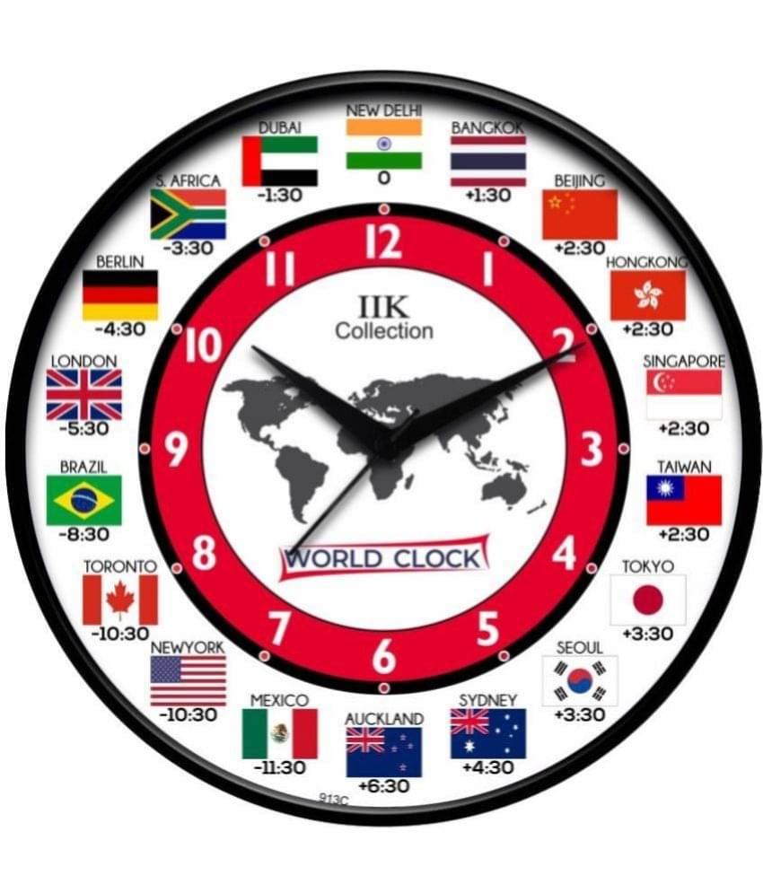 IIK COLLECTION - Circular Analog Wall Clock IIK COLLECTION - Circular Analog Wall Clock
