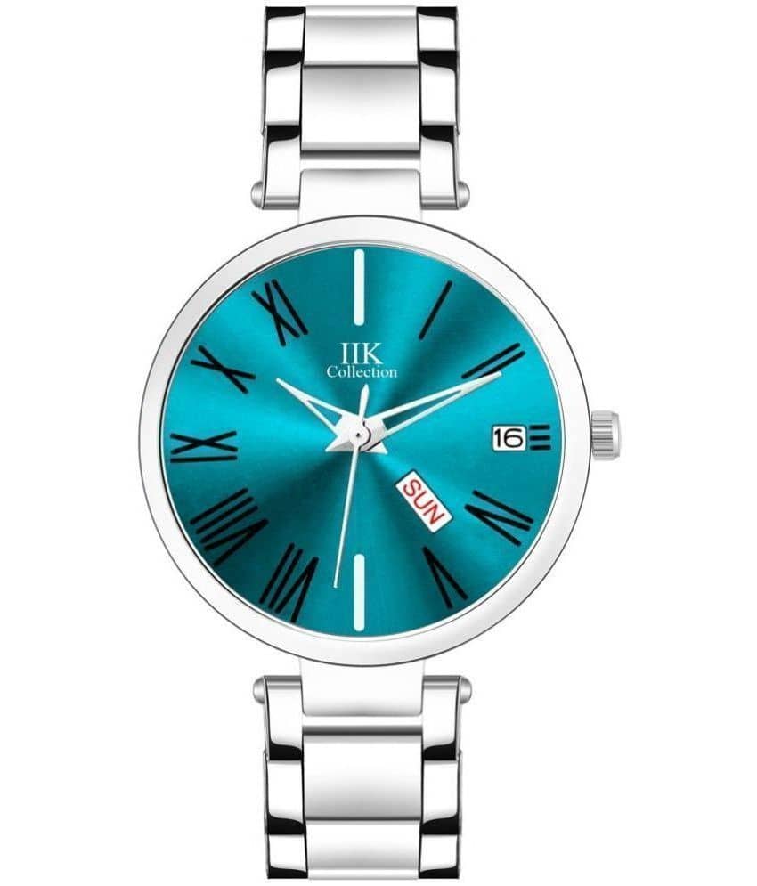 IIK COLLECTION - Silver Stainless Steel Analog Womens Watch