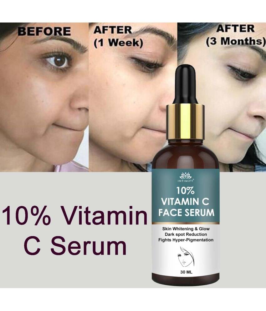     			Intimify 10% Vitamin C Face Serum For Skin Whitening, anti acne, skin brightening - 30ml