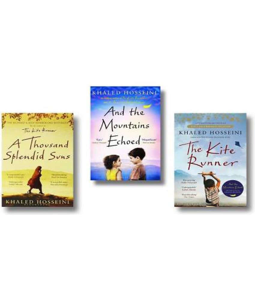 Khaled Hosseini Combo Of Three Book : And The Mountain Echoed + A Thousand Splendid Suns + The Kite Runner | Set Of Three Books (Paperback, Hosseini Khaled) - Stationery | Buy online on ZillyBuy
