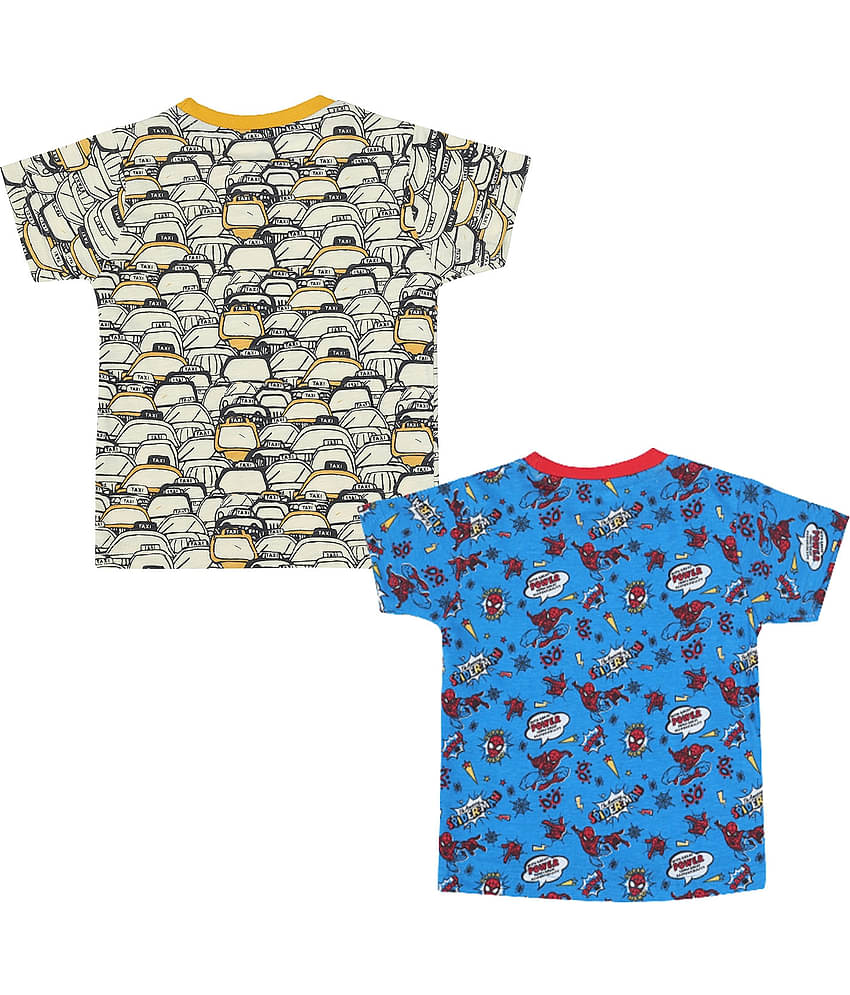 NammaBaby Pack of 1 Boys Cotton T-Shirt ( Orange )