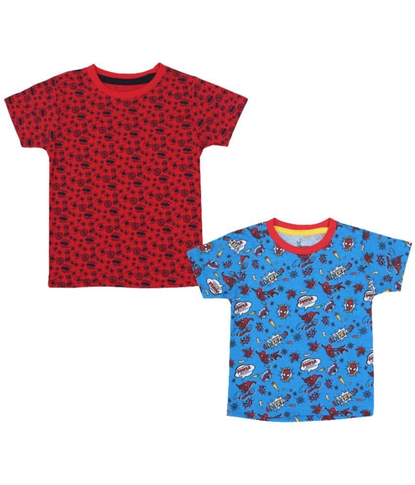 NammaBaby Pack of 1 Boys Cotton T-Shirt ( Orange )