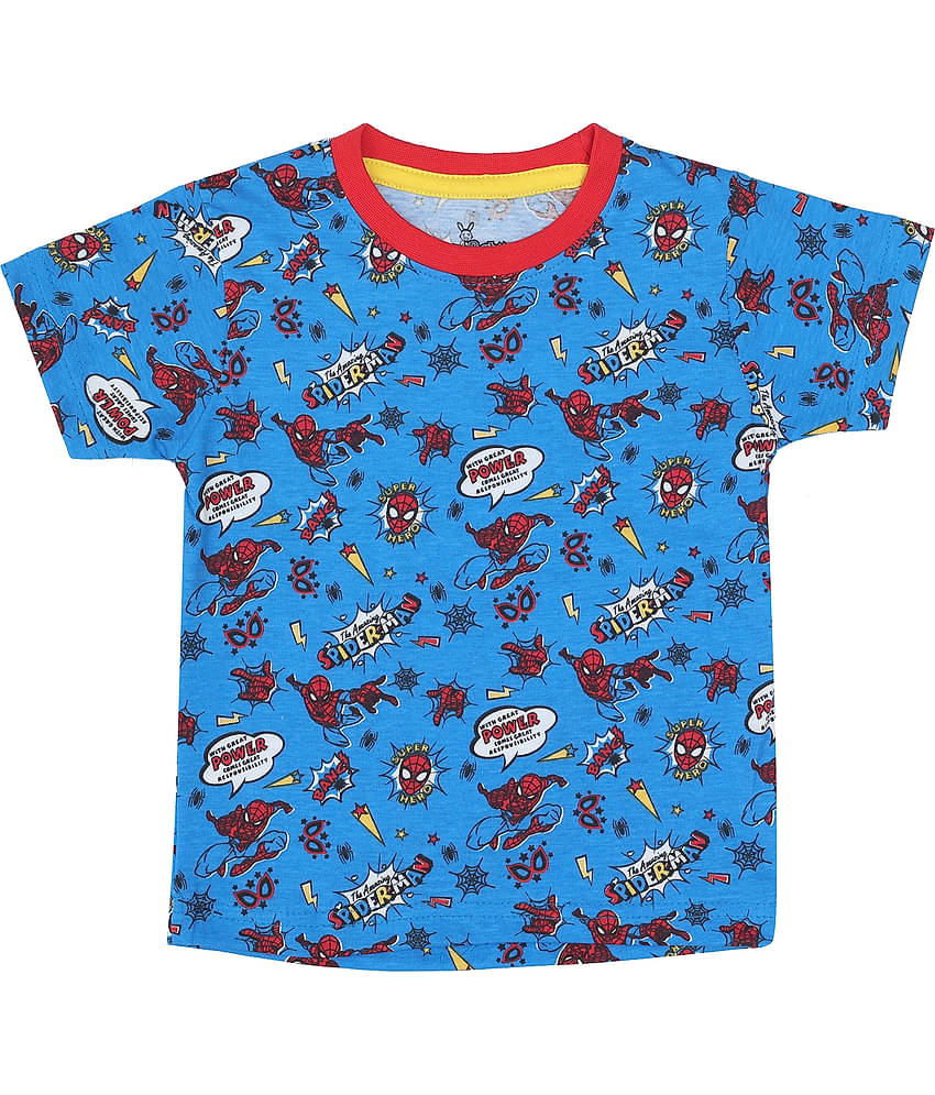 NammaBaby Pack of 1 Boys Cotton T-Shirt ( Orange )