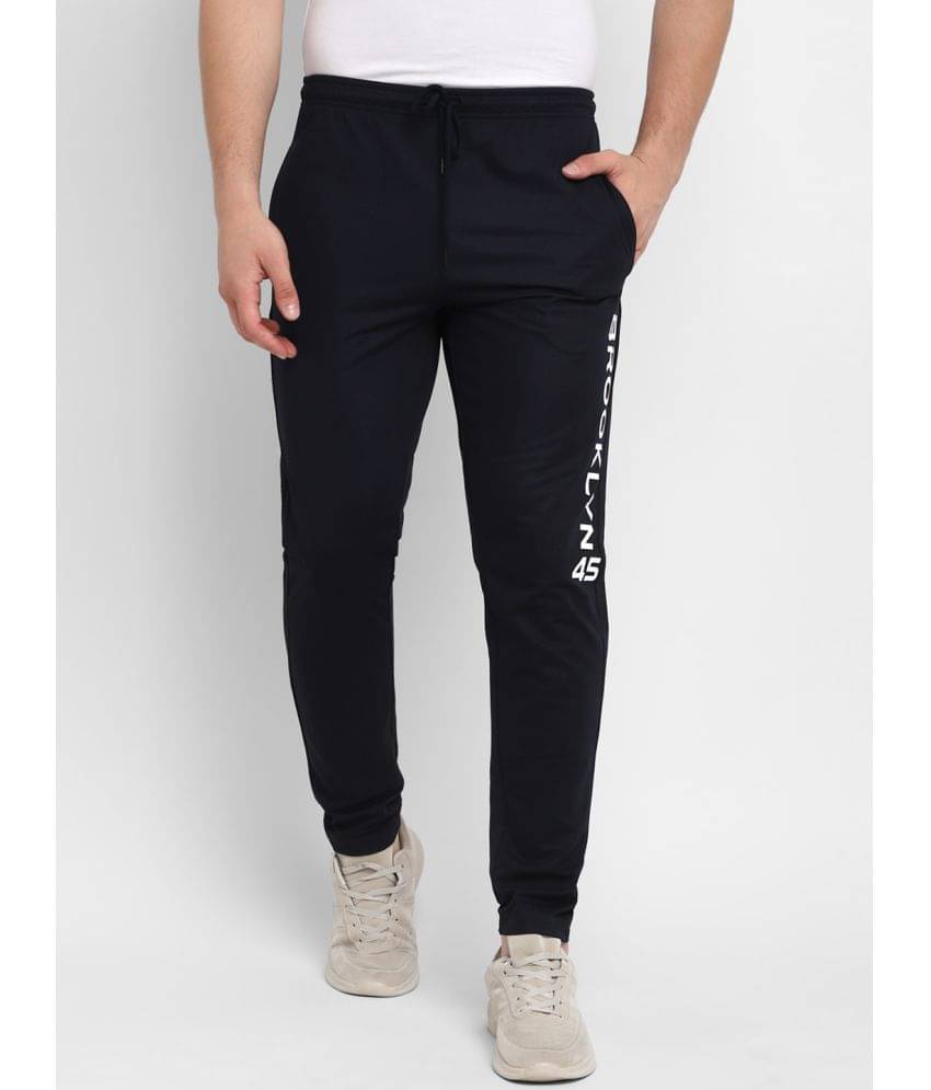OFF LIMITS - Navy Blue Polyester Men's Sports Trackpants ( Pack of 1 ) OFF LIMITS - Navy Blue Polyester Men's Sports Trackpants ( Pack of 1 )